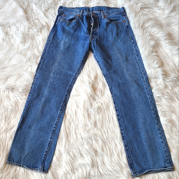LEVI'S 501 BUTTONFLY JEANS - Picture 5 of 8